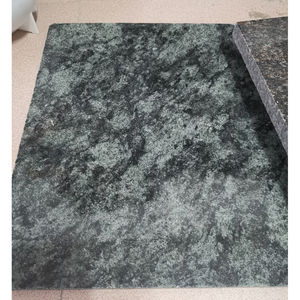 Dalle de granit vert olive naturel poli de qualité supérieure, découpée sur mesure, durable pour cuisine, salle de bain et extérieur - Product Image 1