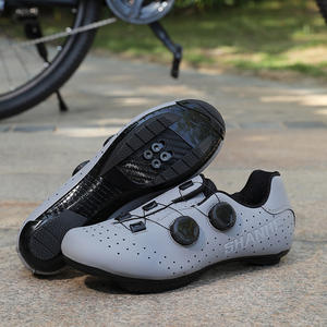 <span class=keywords><strong>Chaussures</strong></span> de vélo de montagne SHANHE perforées à semelle rigide sans clips pour route et VTT, unisexe - Product Image 4