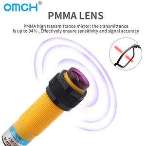 Capteur optique photoélectrique infrarouge à réflexion diffuse OMCH E3F-R2 pour interrupteurs de 2 mm en aluminium - Product Image 3