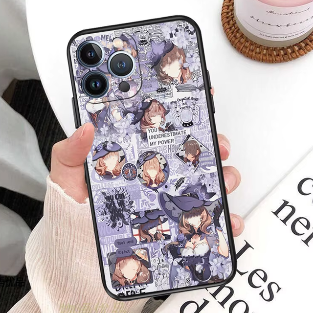 New Arrival Different Anime Design Soft Tpu Mobile case Printing Your Own logo Phone case