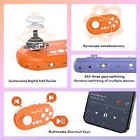 Pour simulateur multi-mode jouer souris Shanwan Q36 Xkv Mini manette Hall Joystick Gyroscope contrôleur Portable pour Pc