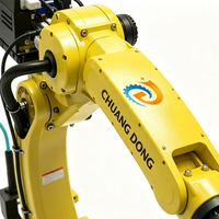 Mesin Palletizer Robot Otomatis 4-axis 6-axis Lini Pengemasan Penumpuk Kantong Semen Robot Palletizer Lengan Robot Palletizer
