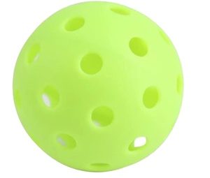 Échantillon gratuit de balle de pickleball lumineuse verte à 40 trous - Product Image 1