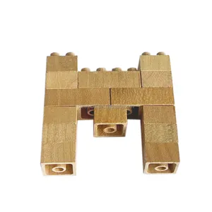 Giocattolo per bambini-legno arte e artigianato mattoni legooo materiale riciclabile-sicuro giocattolo incontra EN 71 e ASTM F 963-legno legoo Alphabet M