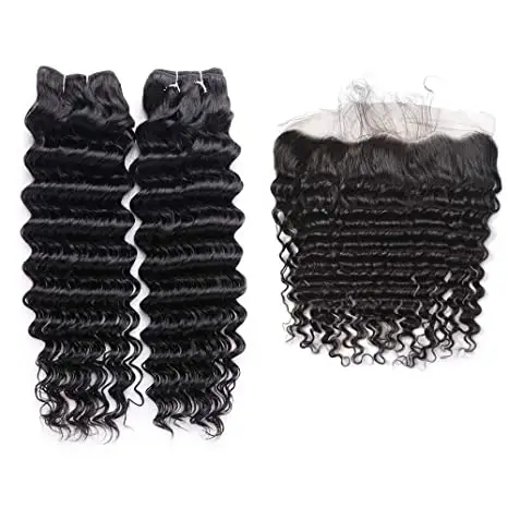 Brazilian Human Hair Deep Wave Weave Bundles, 8-30inch 100% virgin human Hair,Cuticle Aligned Brazilian Human Hair Bundles