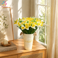 Bunga Narcissus Buatan yang Terasa Seperti Asli |   Buket Bunga Daffodil Seperti Asli |   Bunga Musim Semi Palsu Grosir untuk Dekorasi Pernikahan dan Rumah