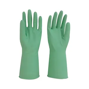 Guantes de látex para limpieza del hogar, manoplas impermeables de 35g/40g/45g/50g/55g/60g