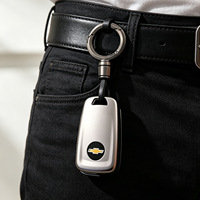 Housse de clé de voiture Kunasi Chevrolet, porte-clés en TPU, protection intégrale avec boucle et pliage pour Cruze Sonic Volt Buick