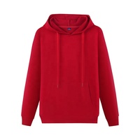 Sweat à capuche oversize en molleton 100 % coton de haute qualité pour l'hiver, style athlétique streetwear, avec fermeture éclair et broderie, couleurs personnalisables, vente en gros