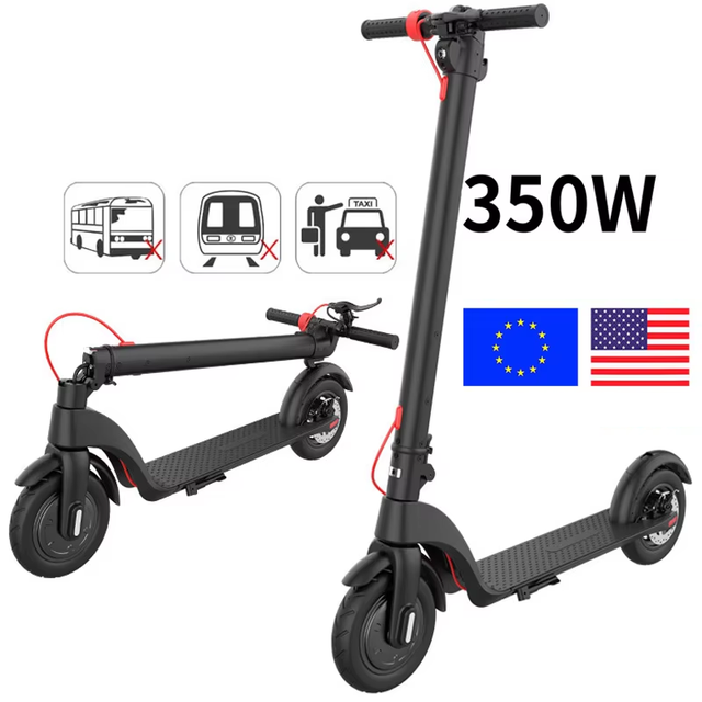 EU USA Warehouse 350 w Electrica Foldable Buy China X7 Kick Trotineta Electrica Adult E Electric Scooter Wholesale for Sale