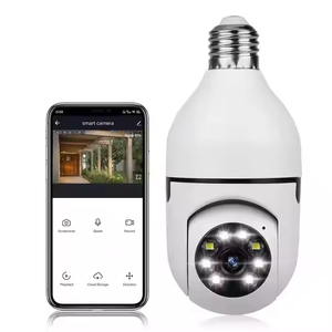 <span class=keywords><strong>Caméra</strong></span> IP Wi-Fi panoramique 360° E27 Full HD 720p avec support <span class=keywords><strong>de</strong></span> lampe et fonction PTZ, idéale pour la vidéosurveillance en gros à prix abordable - Product Image 1