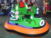Machine de course de voitures tamponneuses gonflables en fibre de verre à piles, pour intérieur/extérieur, équipement de parc d'attractions pour enfants et adultes