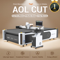 AOL Volledig Automatische CNC Digitale Oscillerende Zebra Blinds Stof Snijmachine