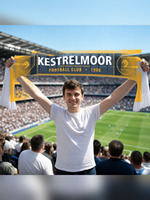 Écharpe de supporter de club de football personnalisée, drapeau triangulaire, bannière imprimée haute définition en polyester, accessoires pour supporters de stade