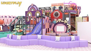 LUCKYPLAY Installation d'aire <span class=keywords><strong>de</strong></span> <span class=keywords><strong>jeux</strong></span> intérieure, ensemble d'équipements <span class=keywords><strong>de</strong></span> <span class=keywords><strong>jeux</strong></span> souples, solution clé en main - Product Image 4