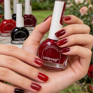 ยาทาเล็บ Luodanqi 8 สี 48 ชิ้นต่อกล่อง ไม่ต้องอบ ใช้ได้ทั่วไป - Product Image 1