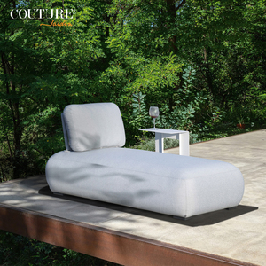 Olala-cama de día de lujo resistente a rayos UV, cama de sol lateral para piscina, respaldo ajustable para jardín, silla de salón con marco de aluminio - Product Image 2