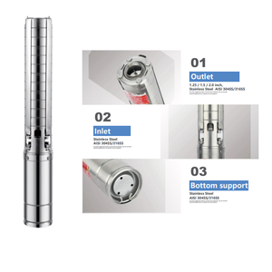 Vente en gros 3WSPS4-35-24-300D dc 24v 300w <span class=keywords><strong>pompe</strong></span> à eau submergée solaire sans balai à puits profond pour l'irrigation et l'agriculture - Product Image 3