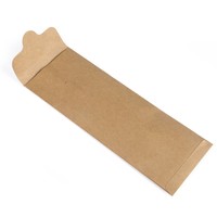 Emballage écologique jetable à manches en papier, sacoches, cuillères, couteau, fourchette, ensemble de vaisselle, enveloppes