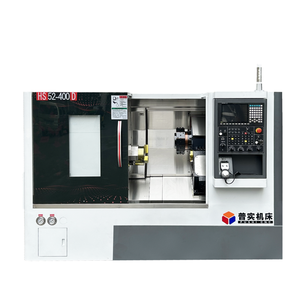 مخرطة CNC ذات برج هيدروليكي موديل HS51-400D مُجهزة بـ 12 أداة قطع وماكينات عالية الدقة - Product Image 3