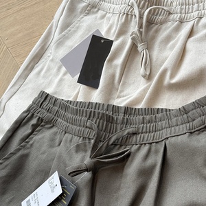 <span class=keywords><strong>Pantaloni</strong></span> Corti in <span class=keywords><strong>Lino</strong></span> TIANCHEN RL Little Horse per <span class=keywords><strong>Uomo</strong></span>, <span class=keywords><strong>Pantaloni</strong></span> Estivi Sottili in Cotone e Canapa per Donna, <span class=keywords><strong>Pantaloni</strong></span> Casual Larghi a Gamba Dritta # RL-048 - Product Image 2