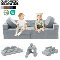 Colchón de espuma multifuncional para niños, niños y niñas, sofá cama plegable para jugar