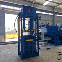 Presse à balles hydraulique verticale pour textiles, haute efficacité, automatique, durable, peu encombrante, pour le compactage du papier usagé