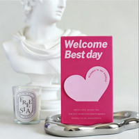 Boîtes à dragées de mariage, boîtes cadeaux pliables en papier avec découpe en forme de cœur pour le meilleur jour, emballage romantique pour chocolats et bonbons de mariage