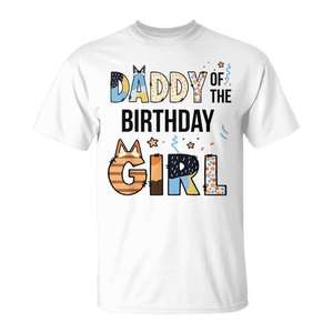 T-shirt assorti pour la fête du anniversaire de la fille, pour les amoureux des chiens, pour un plaisir familial - Product Image 1