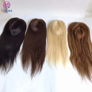 Vente en gros utile pour les <span class=keywords><strong>cheveux</strong></span> <span class=keywords><strong>clairsemés</strong></span> imite le processus d'injection d'aiguille personnalisation multicolore vierge 100% <span class=keywords><strong>cheveux</strong></span> humains <span class=keywords><strong>femme</strong></span> topper - Product Image 6