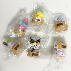 Ensemble de boîtes mystère <span class=keywords><strong>Onsen</strong></span> best-seller, 6 personnages, Pudding Dog/Pochacco, jouet de collection en stock - Product Image 3