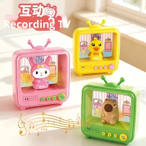 เครื่องเล่นแสงสีเสียงขนาดเล็กสำหรับเด็ก รุ่นใหม่ แบบมีตัวละครจากทีวี เสริมสร้างพัฒนาการและการเรียนรู้สำหรับเด็ก (7-14 ปี) พร้อมกิจกรรมสร้างสัมพันธ์ระหว่างพ่อแม่ลูก - Product Image 3