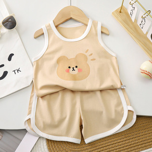 High Quality 100 Percent Organic Cotton Baby Sweat Suit 0-3 Months Toddler Boys Sets for 12-18 Months - Product Image 6