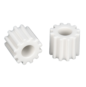 Composant extérieur lisse usiné par précision en céramique d'équipement industriel de zircone d'engrenage - Product Image 1