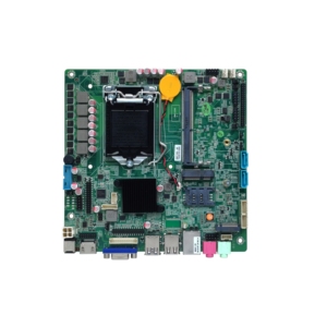 H110 Hot Sale QM1100 DDR4 Core I7-7700 4.2GHz Processor Lga 1151 <b>Motherboard</b> RJ45 Network Card 60Hz 4k Display Output 1000M Mxm - Product Image 1