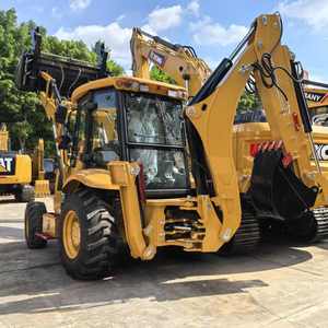 Retroexcavadora usada original CAT 420F2 con motor Cat C4.4, brazo extensible y multifuncional para excavación y carga, ideal para municipios. - Product Image 1