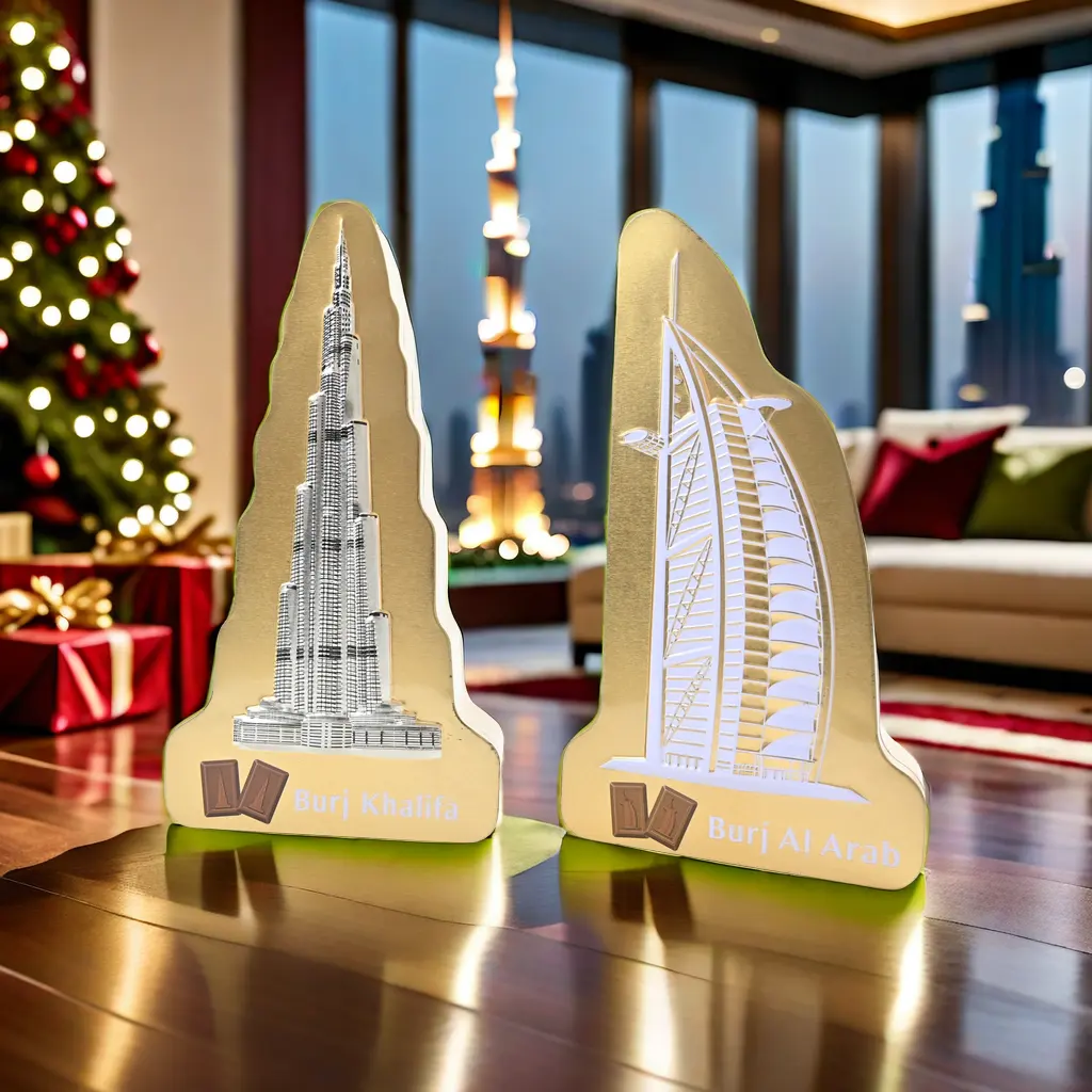 Kotak logam berbentuk perahu layar hadiah kemasan langsung dari pabrik kaleng Natal biskuit cokelat dengan kustom