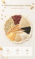 Esurey Supply Wholesales OEM Private Label Poudre de riz noir naturel pur de qualité alimentaire de haute qualité en vrac