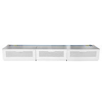 Meuble TV intelligent OEM 100-120 pouces pour téléviseur laser ALR motorisé à écran rétractable au sol UST, format 16:9 intégré