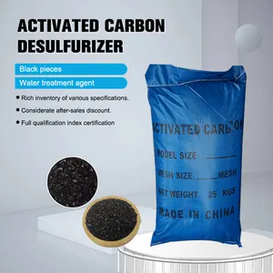 Desulfurizador de carbón activado de grado industrial de alta calidad, filtro de carbón activo, carbón activado de cáscara de coco para Humo