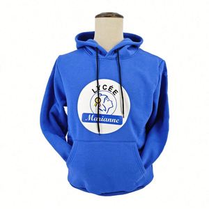 OEM Custom Hoodies Men <b>Drop</b> Shoulder 350GSM Cotton Hoodie Logo Print for Gym Training Daily Casual Wear - Product Image 4