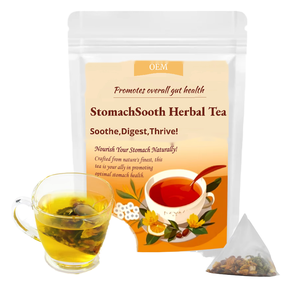 Té de Hierbas de Primera Calidad de Marca Privada, Calmante Suave para el Estómago, 100% Hierbas Naturales, Bolsitas de Té Mezclado - Product Image 1