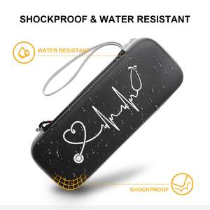 गंध टिकाऊ पोर्टेबल हार्ड शेल एवा स्टेथोस्कोप केस कस्टम एवा स्टेथोस्कोप नर्स के छात्रों के लिए बहु-डिब्बे के साथ - Product Image 3