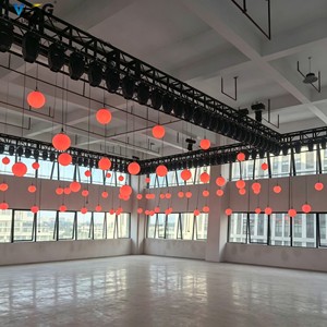 Sistema de Iluminación LED Cinético de Esferas Múltiples con Elevación Motorizada y Efecto Visual Dinámico Inmersivo <span class=keywords><strong>3D</strong></span> con Mapeo de Píxeles DMX - Product Image 6