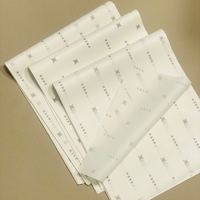 Matériau dégradable respirant en papier Glassin transparent étanche à l'humidité et à la moisissure pour l'emballage des chaussures
