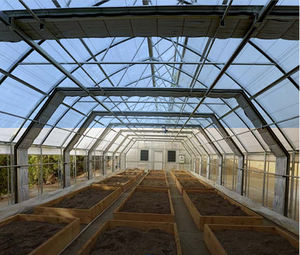 Grande serre de jardin carrée économe en énergie pour la culture de plantes médicinales durables pour la culture de légumes - Product Image 4