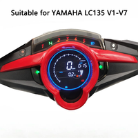 Harga Pabrik Speedometer Digital Motor Terlaris Tachometer Odometer Cocok untuk YAMAHA LC 135