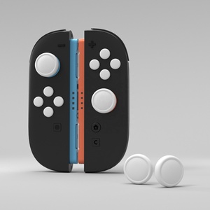 Switch 2 <b>Controller</b> Button Caps+Thumb <b>Grip</b> Set - 2 Silicone Colorful ABXY Directional Button Covers & 2 Joystick Caps for Joycon - Product Image 4