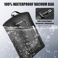 Sacs de compression sous vide en TPU personnalisables, hermétiques, réutilisables, gain de place, pour voyages, mode, multifonctionnels, pour la maison et la garde-robe