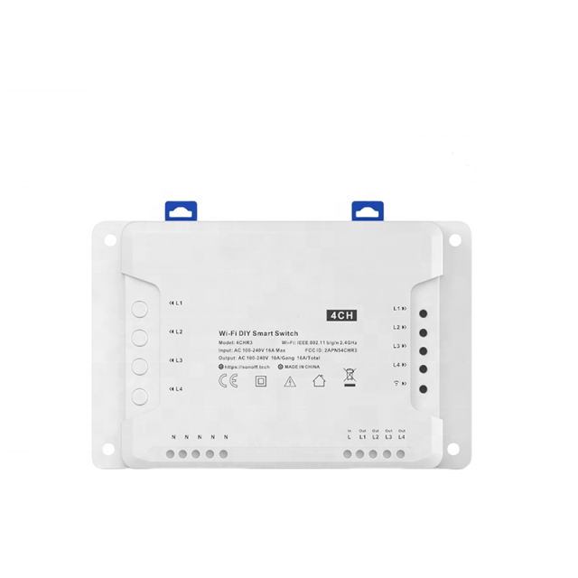 4 Channel Wifi Remote Control Switch  4-way Branch Control Controller